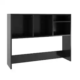 Emma + Oliver - Freesia Cubby Organizer Shelf for Desktop with Multiple Cubbies - Black