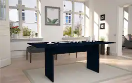 Manhattan Comfort - Nomad Modern 68" Dining Table - Midnight Blue