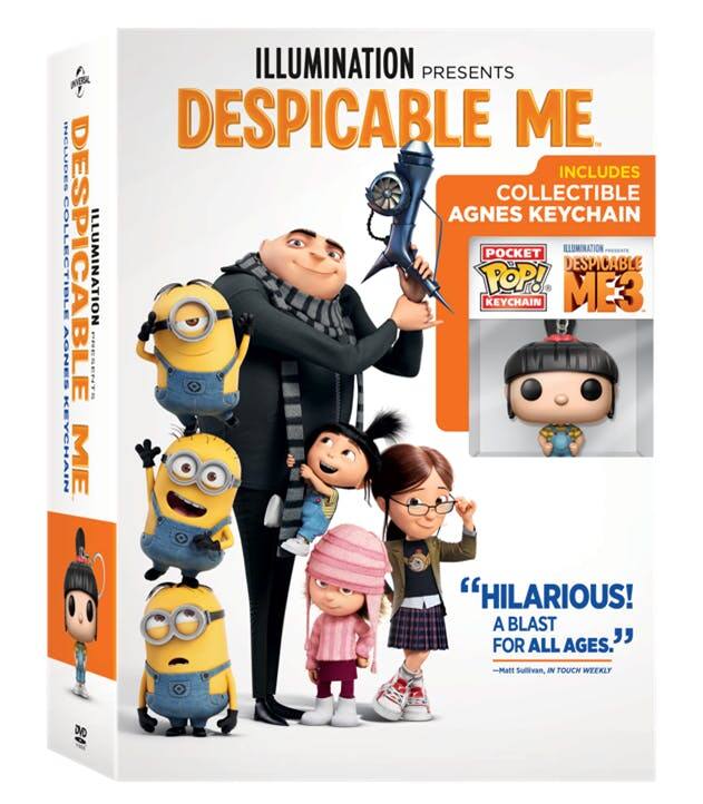 Front. Despicable Me 3 Limited Edition (Includes Agnes Key Chain) [DVD].