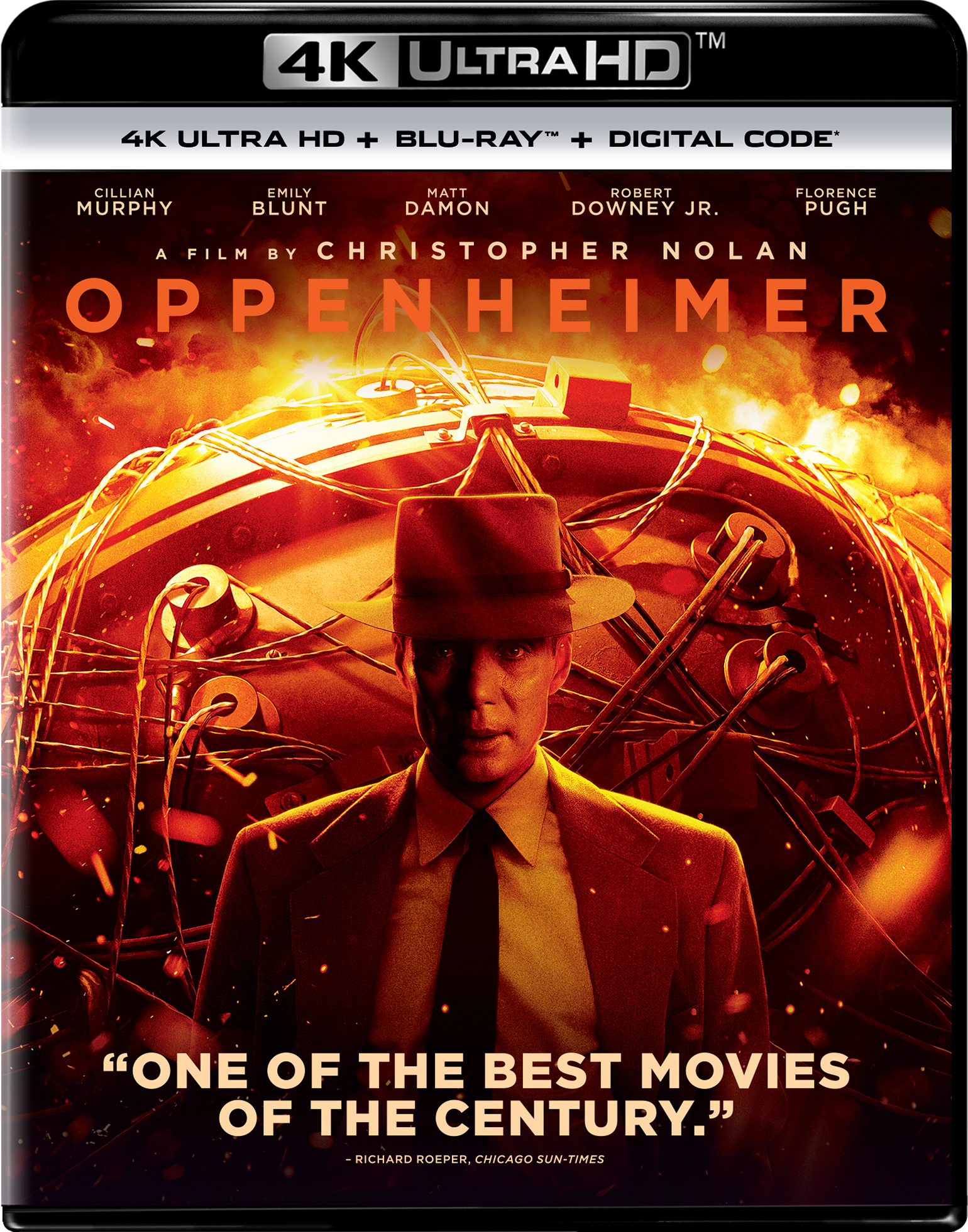 Oppenheimer [Includes Digital Copy] [4K Ultra HD Blu-ray/Blu-ray] [2023]