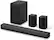 Angle. LG - S40TR 4.1 Channel Soundbar with Rear Speakers Dolby Digital & DTS Digital Black - Black.