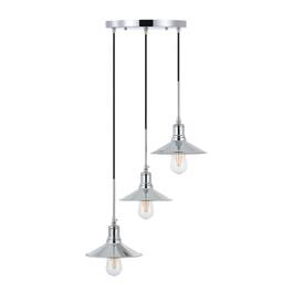 Living District - Etude 3 Light Pendant - Chrome