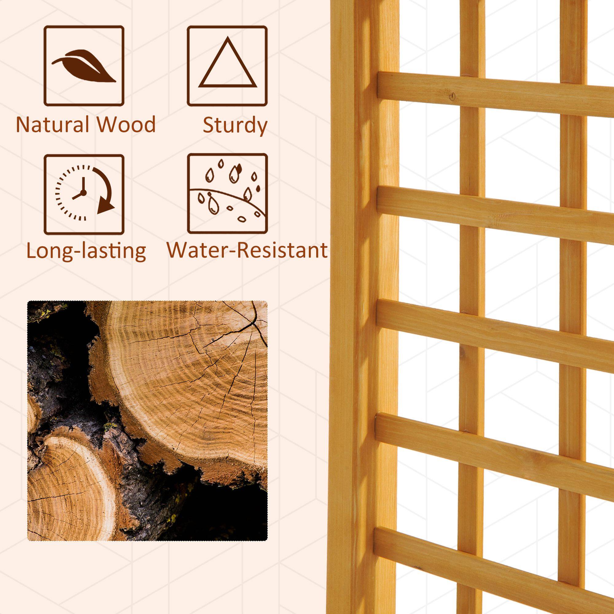 Natural Wood, Sturdy, Long-lasting, Water-Resistant