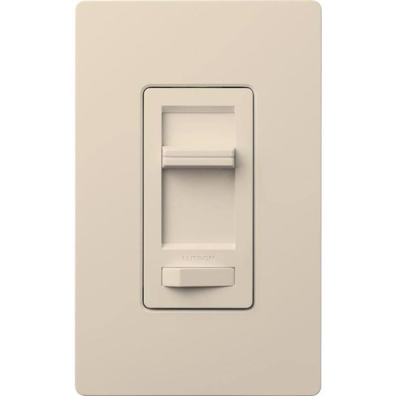 Angle. Lutron - Lutron Lumea Almond 150W for CFL and LED / 600W for incandescent and halogen W 3 Way Dimmer Switch 1 - Almond.