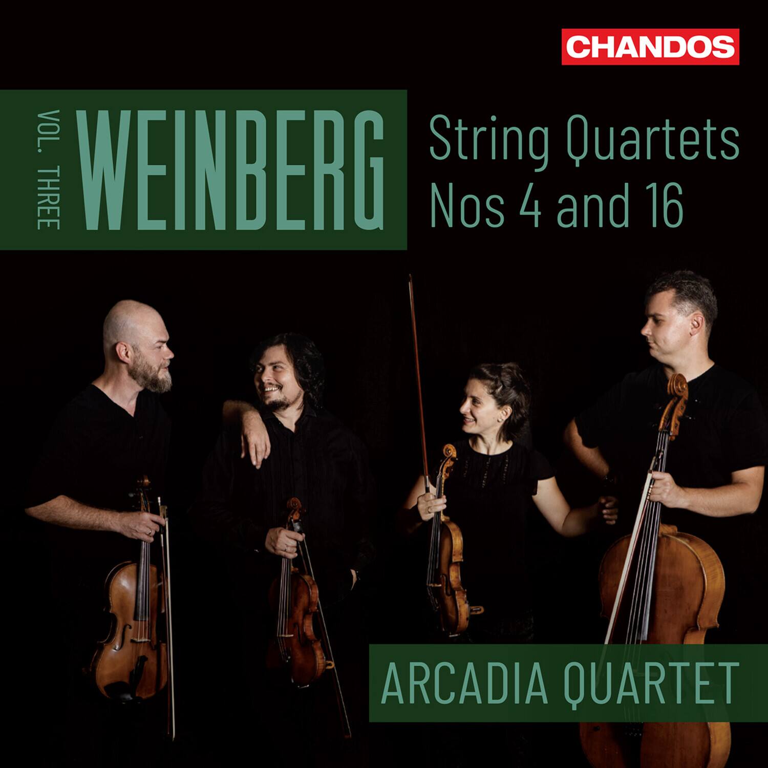 Arcadia Quartet - V3: String Quartets   - COMPACT DISCS [CD]