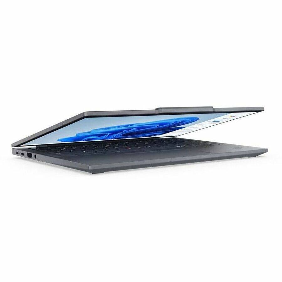 Alt View 2. Lenovo - Lenovo ThinkPad T14s Gen 5 21LS004EUS 14" Notebook - Intel Core Ultra 5 125U - 16 GB - 256 GB SSD - Windows 11 Pro - Int - Gray.