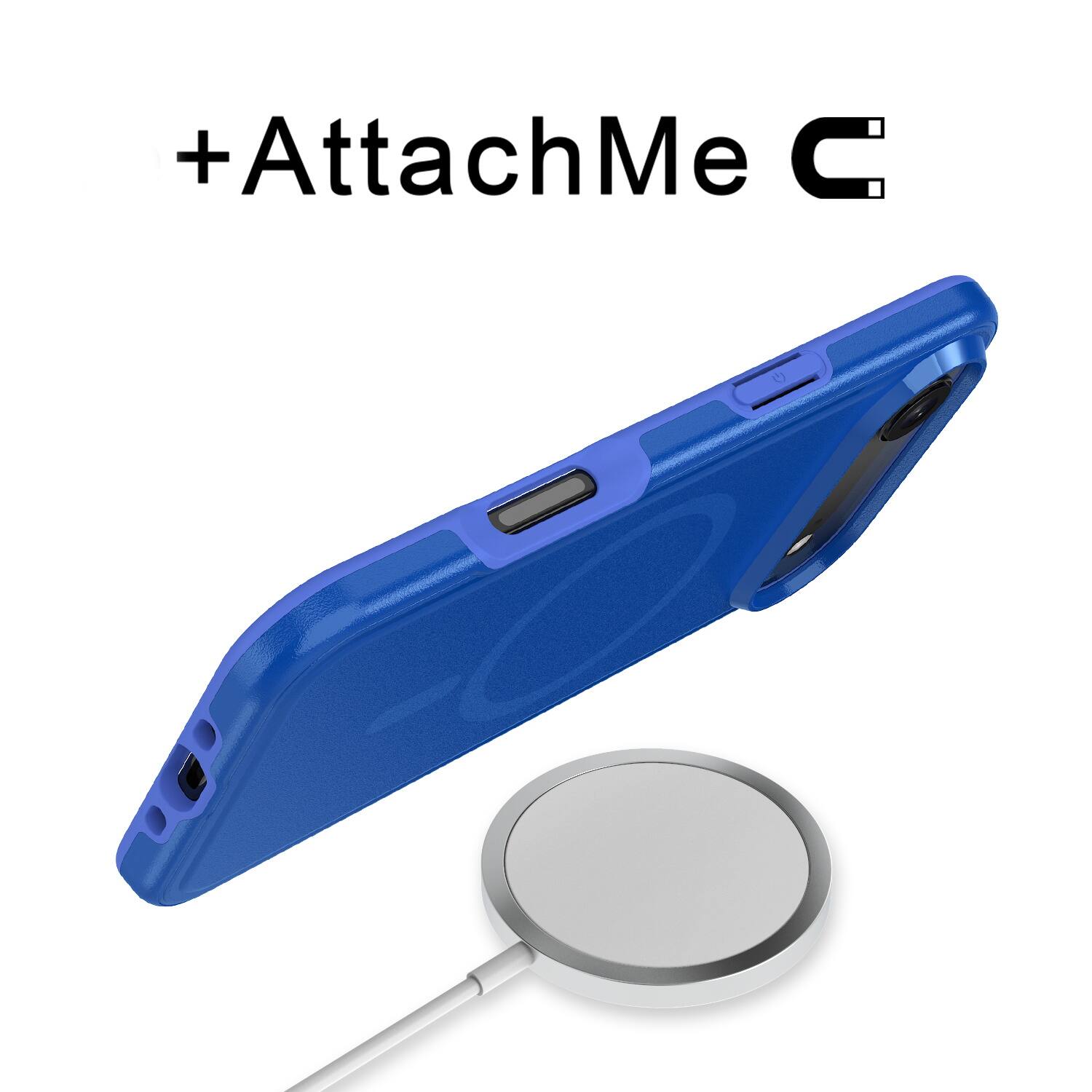 Alt View 1. Echelon - echelon Fuse Series w/ MagSafe Case for Apple iPhone Air 6.5'' - Blue - Blue.