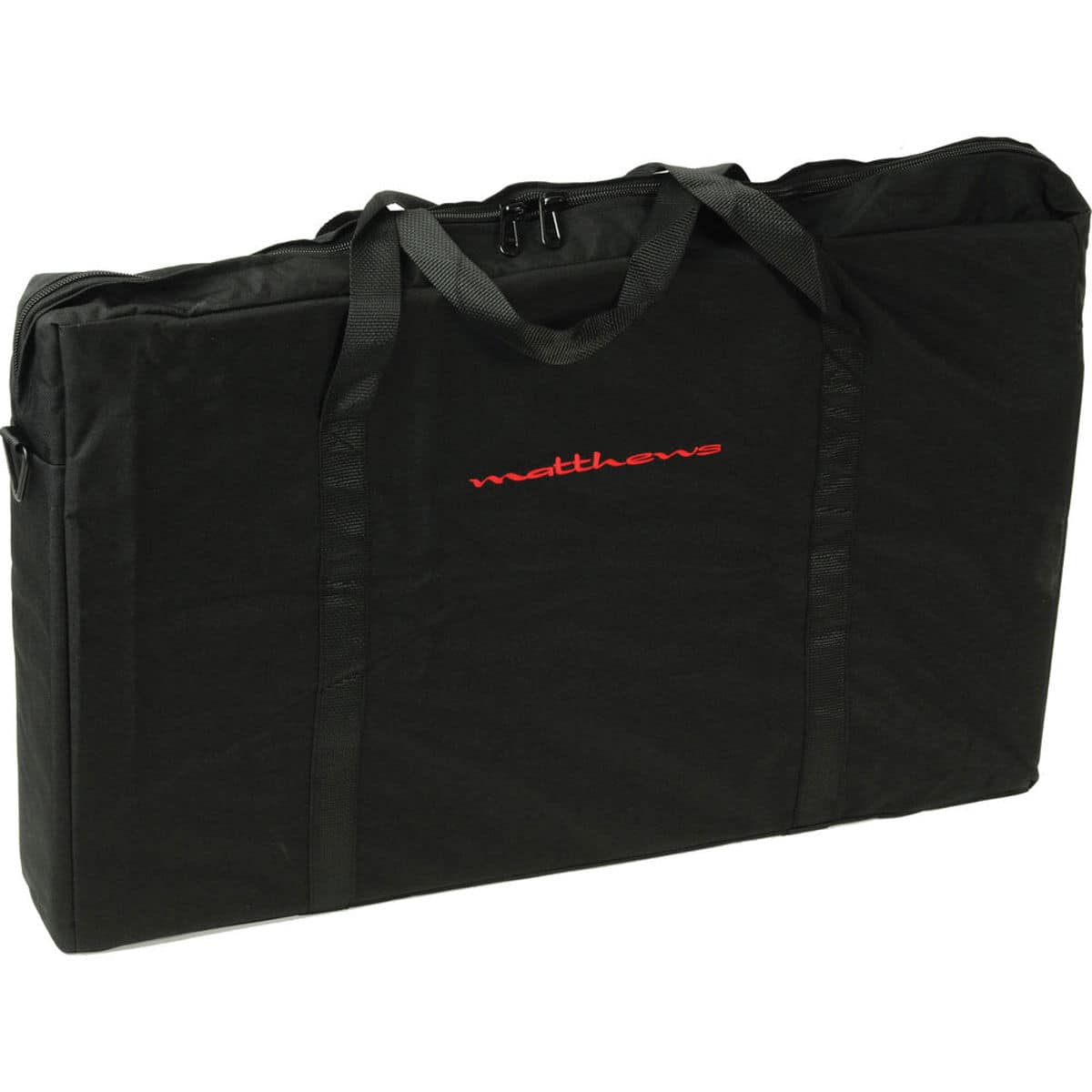 Matthews - 24x36" Flag Bag with Zippered Closure and Stiffened Sides, Holds Eight to Ten Flags