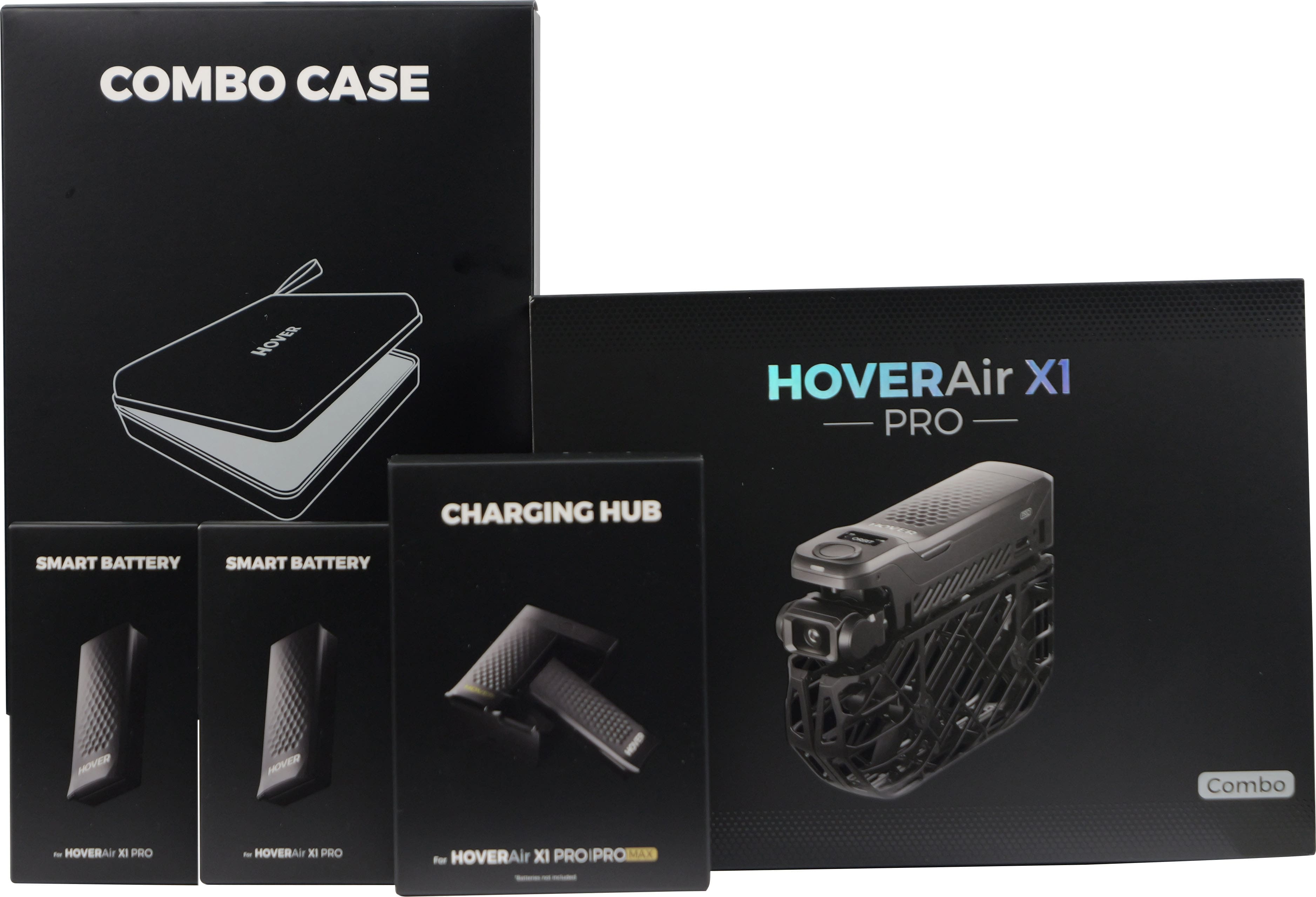 COMBO CASE, HOVERAir X1 PRO, CHARGING HUB, SMART BATTERY, HOVER, Combo - HOVERAir XI PRO - HOVERAir XI PRO - HOVERAir XI PRO IPRO MAX For