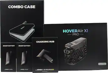 HOVERAir X1 PRO 4K Actiecamera – Drone Met 4K@60fps, Volgmodi En Handstart, Zwart, Voor Avonturiers En Vloggers