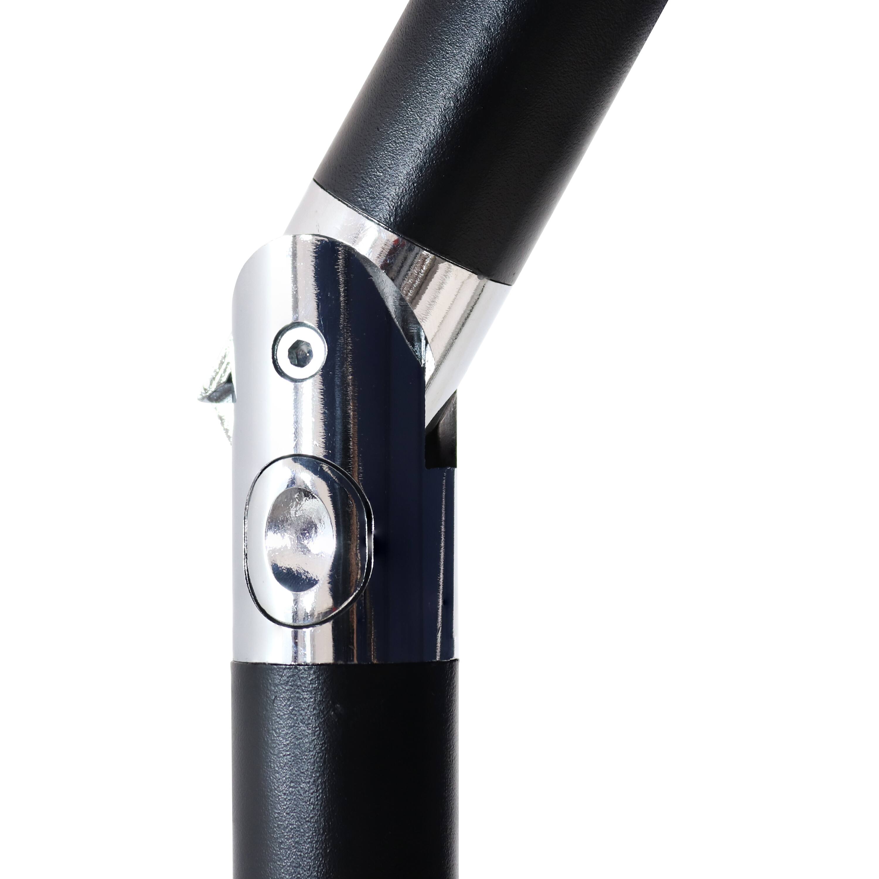 Alt View 9. Sunnydaze - 9 ft Solar Aluminum Patio Umbrella with Tilt and Crank - Burnt Orange.