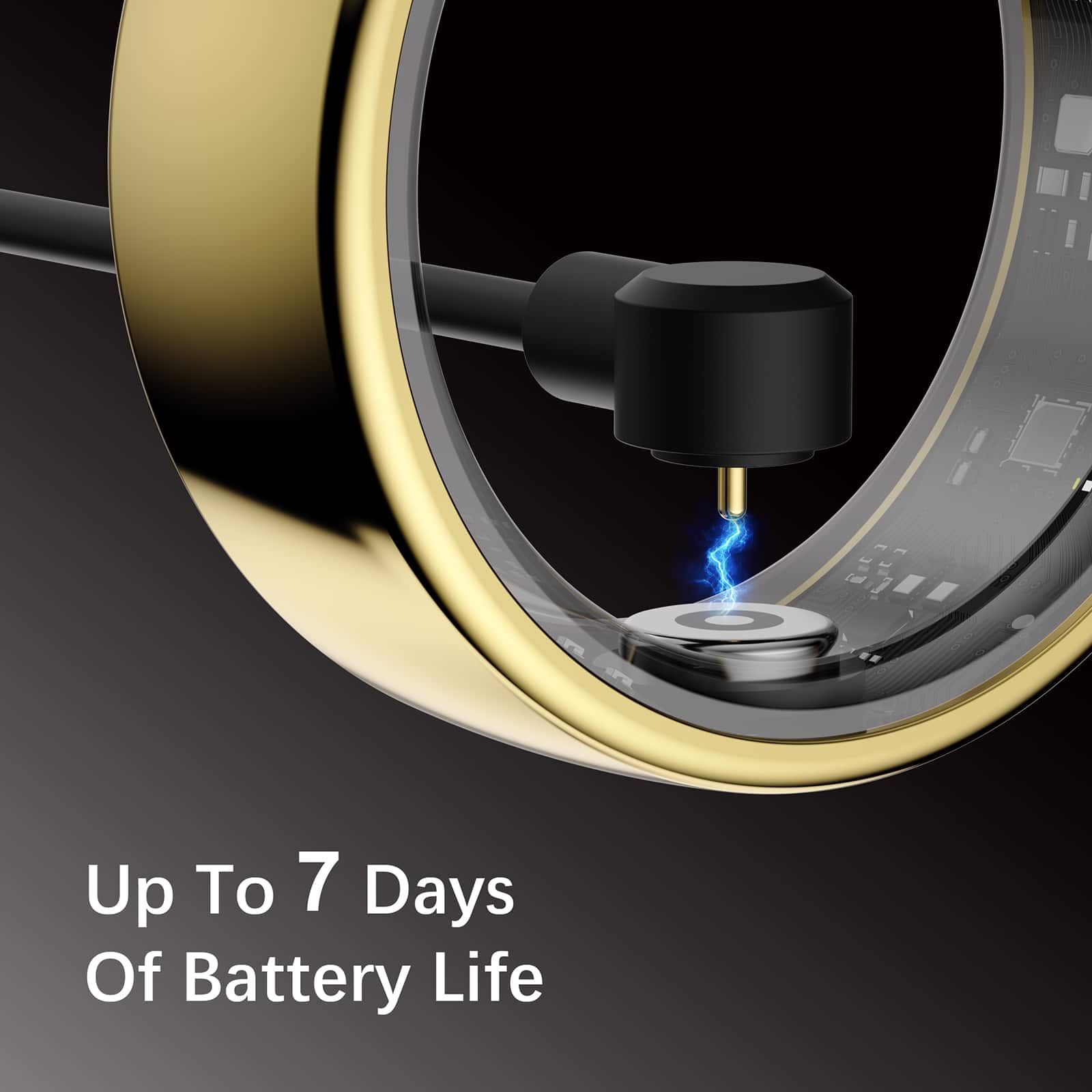 Up to 7 days of battery life.