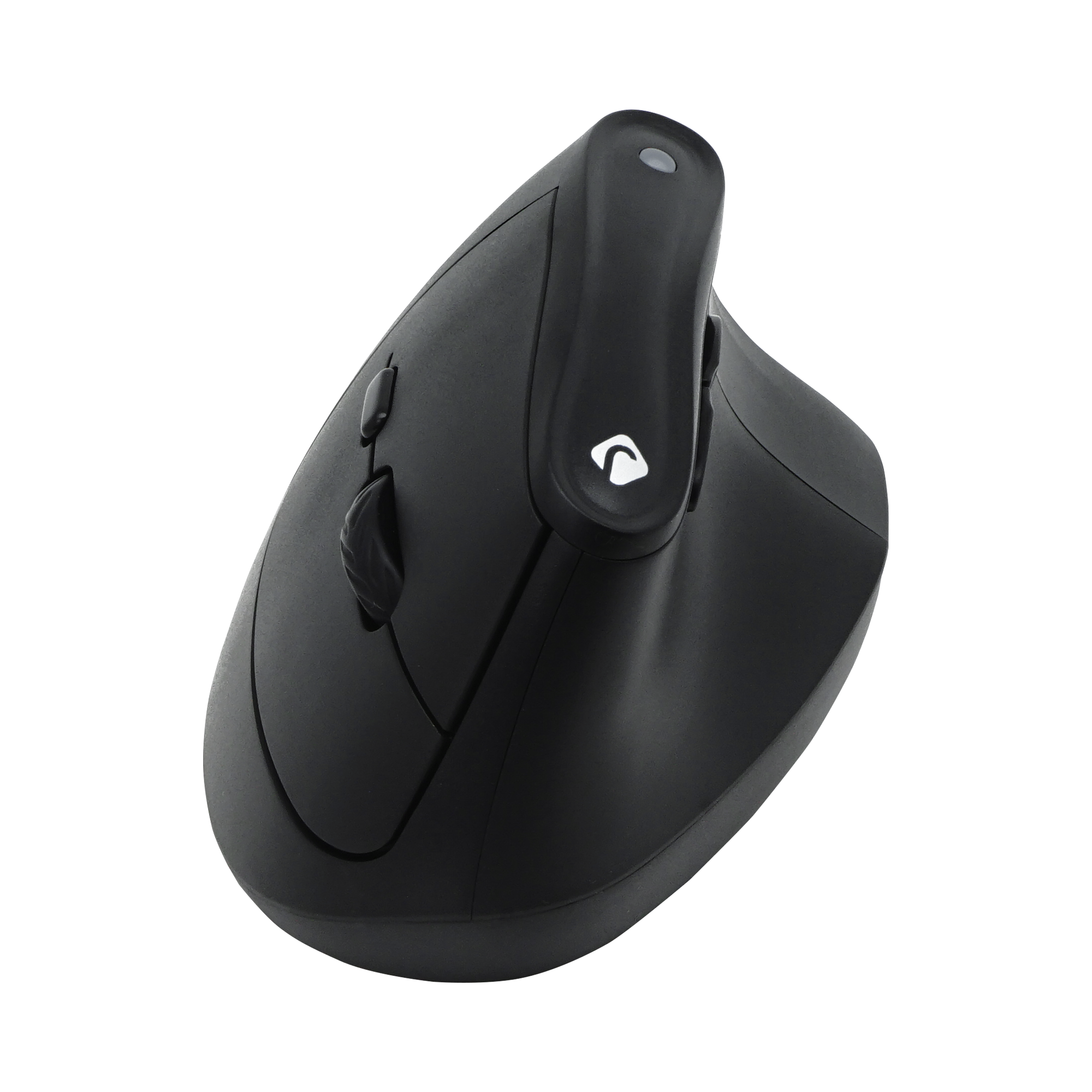 J-Tech Digital - Vertical Wireless Ergonomic Mouse - 2.4G & Bluetooth - Wireless - Black