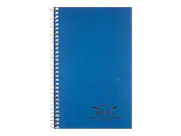 Xtreme - Kolor Kraft 3-Subject Notebooks, 6" x 9.5", College Ruled, 150 Sheets - Blue