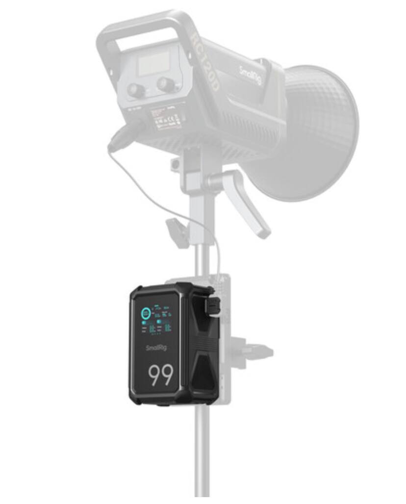 Smallrig V Mount Battery, 99Wh / 6800mAh Dual D TAP V Mount