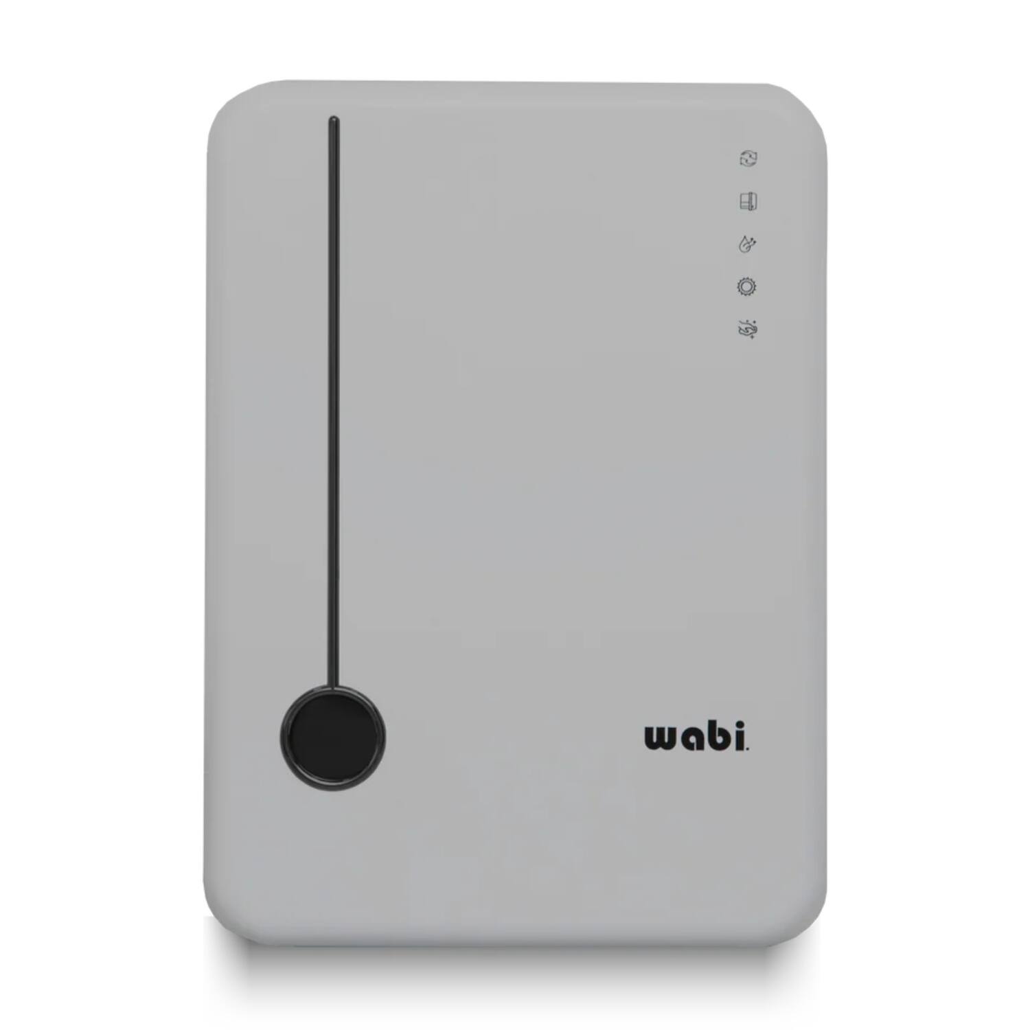 Front. Wabi - Wabi Baby LED Sanitizer & Dryer Ultra Sanitize + Dry + Storage - Grey.