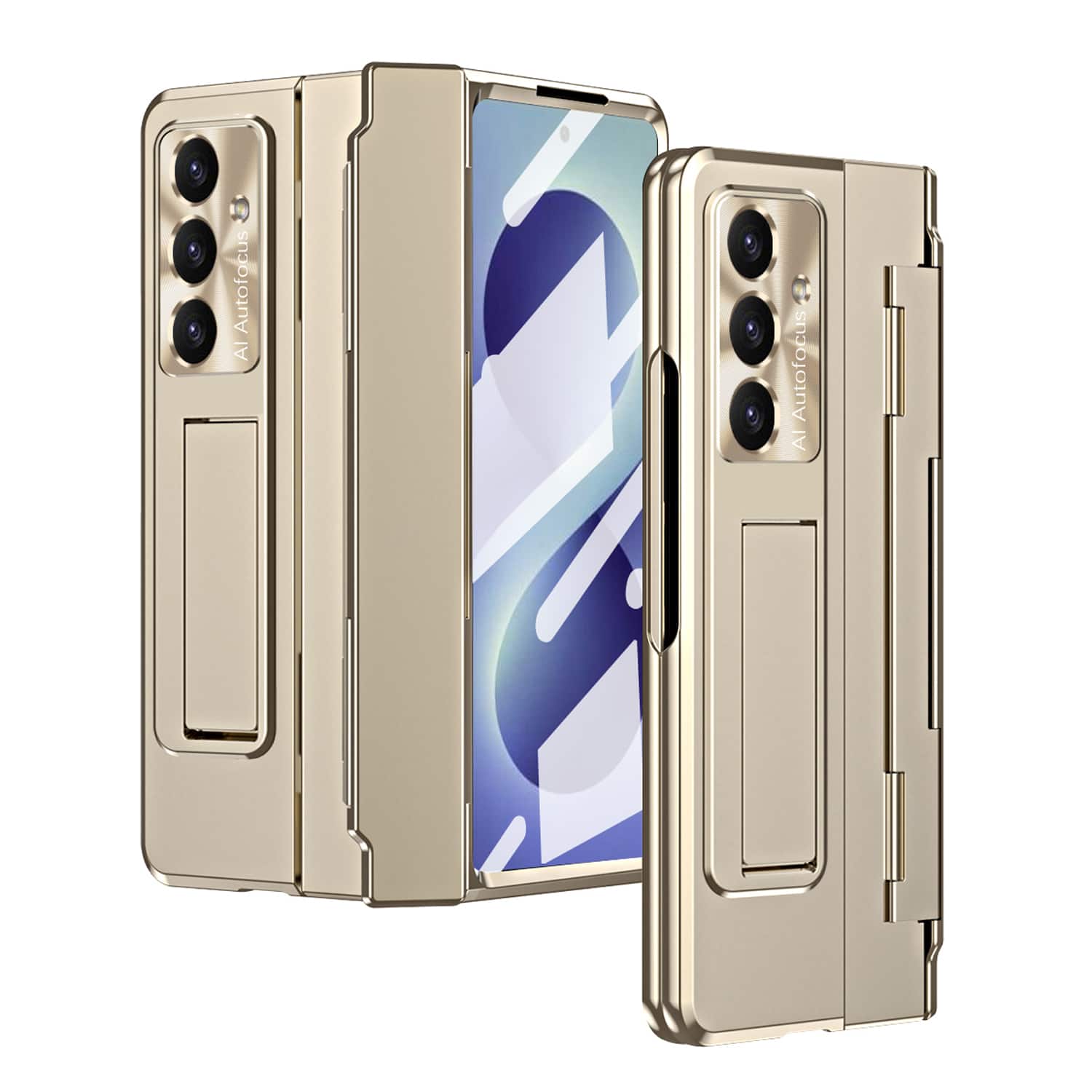 Dteck - Rugged Case for Samsung Galaxy Z Fold8 Ultra with Hinge Protection,Bulit in Screen Protector,Shockproof Hard PC Cover - Gold price history on PriceWatchPro