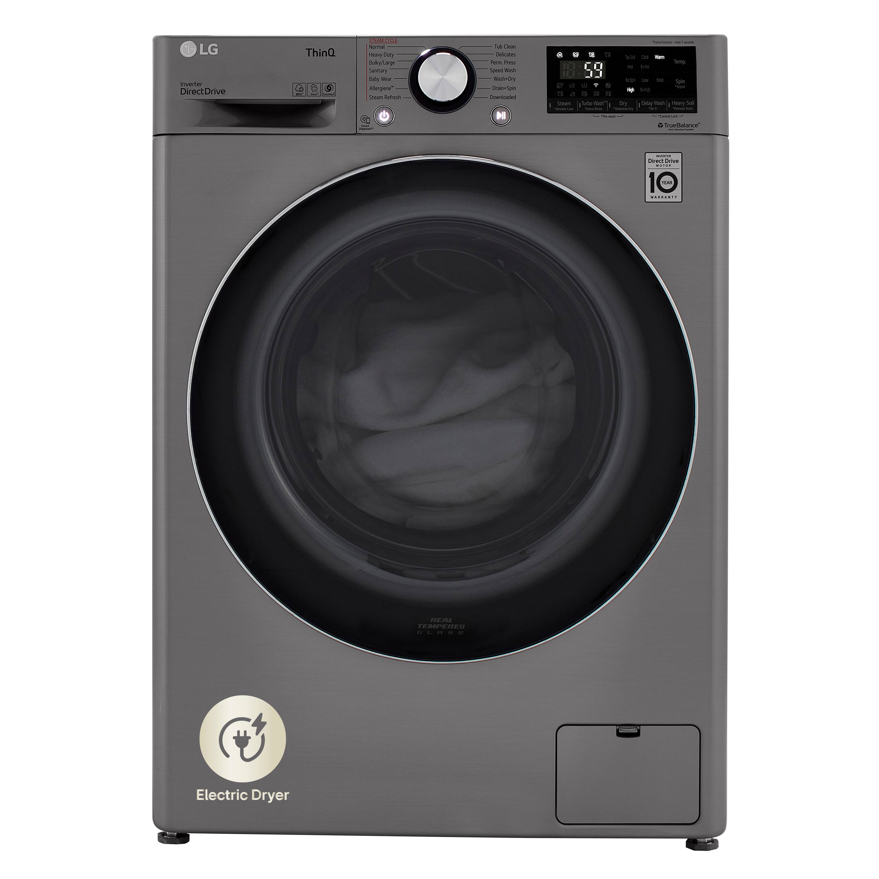 LG Inverter DirectDrive ThinQ

Electric Dryer