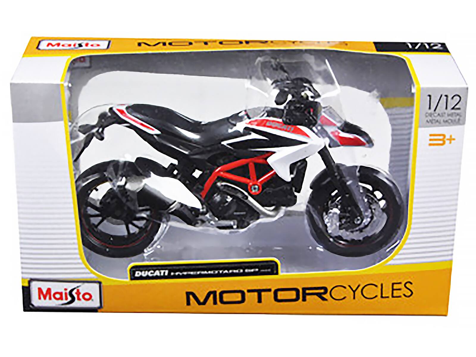 Maisto MOTORCYCLES 1/12 DUCATI 3+