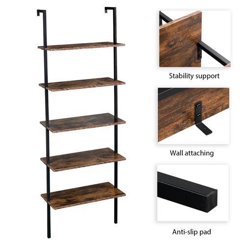 Stability support  
Wall attaching  
Anti-slip pad