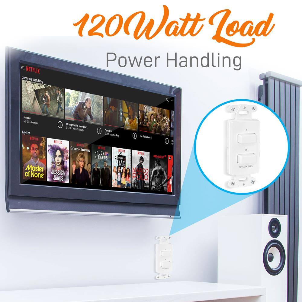 120 Watt Load  
Power Handling  

NETFLIX  
Continue Watching  
Narcos  
Orange is the New Black  
Daredevil  
The Fiddler  
Grace and Frankie  
Jessica Jones  
Master of None  
House of Cards  
The Crown  
The OA  
The Marvelous Mrs. Maisel  
The Good Place  
The Marvelous Mrs. Maisel  
The Marvelous Mrs. Maisel  
The Marvelous Mrs. Maisel  
The Marvelous Mrs. Maisel  
The Marvelous Mrs. Maisel  
The Marvelous Mrs. Maisel  
The Marvelous Mrs. Maisel  
The Marvelous Mrs. Maisel  
The Marvelous Mrs. Maisel  
The Marvelous Mrs. Maisel  
The Marvelous Mrs. Maisel  
The Marvelous Mrs. Maisel  
The Marvelous Mrs. Maisel  
The Marvelous Mrs. Maisel  
The Marvelous Mrs. Maisel  
The Marvelous Mrs. Maisel  
The Marvelous Mrs. Maisel  
The Marvelous Mrs. Maisel  
The Marvelous Mrs. Maisel  
The Marvelous Mrs. Maisel  
The Marvelous Mrs. Maisel  
The Marvelous Mrs. Maisel  
The Marvelous Mrs. Maisel  
The Marvelous Mrs