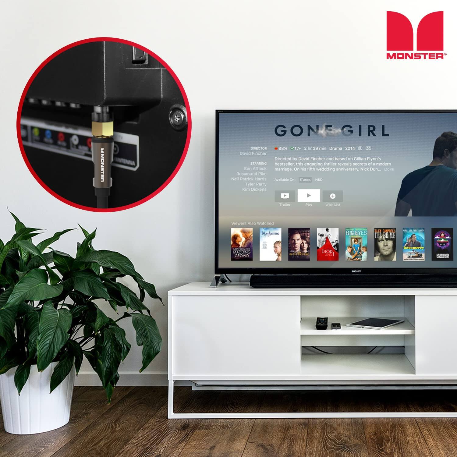 MONSTER
GONE GIRL
88% 13 : 29 min Drama 2014
Directed by David Fincher and based on Gillian Flynn's bestseller, this engaging thriller reveals secrets of modern marriage. On his fifth wedding anniversary, Nick Dunne (Ben Affleck) is drawn into a web of deceit and betrayal by his wife, Kate (Rosamund Pike).
MORE
Hosamund Pae Ne Patrick Harris Acd On iTunes
Tyler Perry Kim Dickens Trader Party ws n Viewers Also Watched
Amniw BEE CHPELE 31G EYES
DE MS MADOR CROWD DIOR 20 W -