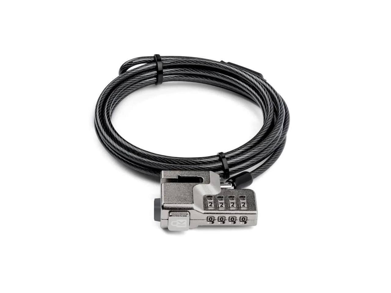 Alt View 9. Kensington - Kensington Combination Lock for Surface Pro and Surface Go - Serialized - 6 ft Cable - Serialized - Combination Lock.