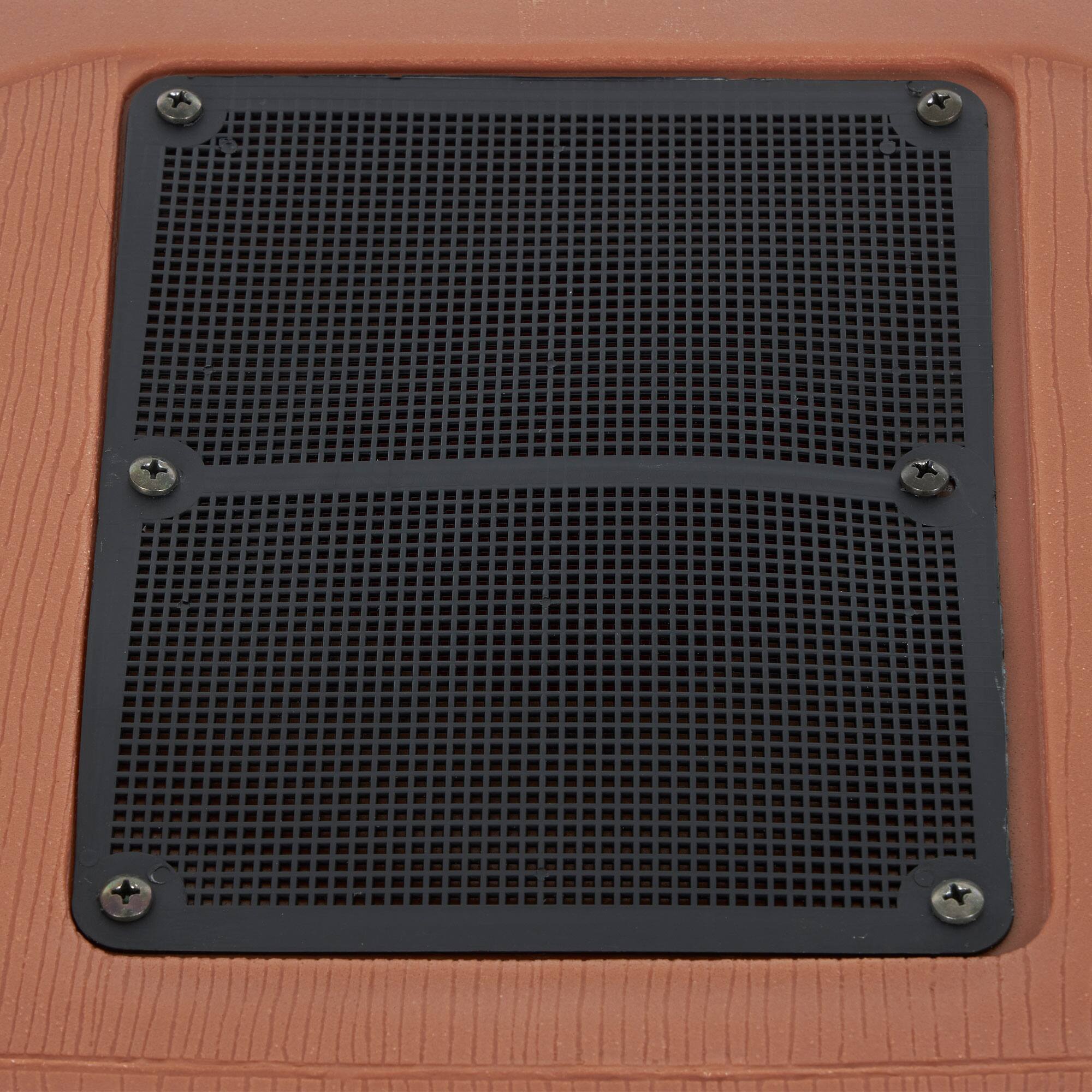 Alt View 8. Good Ideas - Good Ideas Rain Wizard Storage 50 Gallon Rain Barrel, Terra Cotta, (3 Pack).
