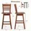 Dimensions: 14.5" 24.5" 35"-39" 14" 16" 16" 38" 24.5" 7.5" 9.5" 15.5" 18".