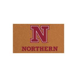 Evergreen Enterprises - Northern State University Wolves 28" x 16" Team Logo Outdoor Coir Mat - Multicolor