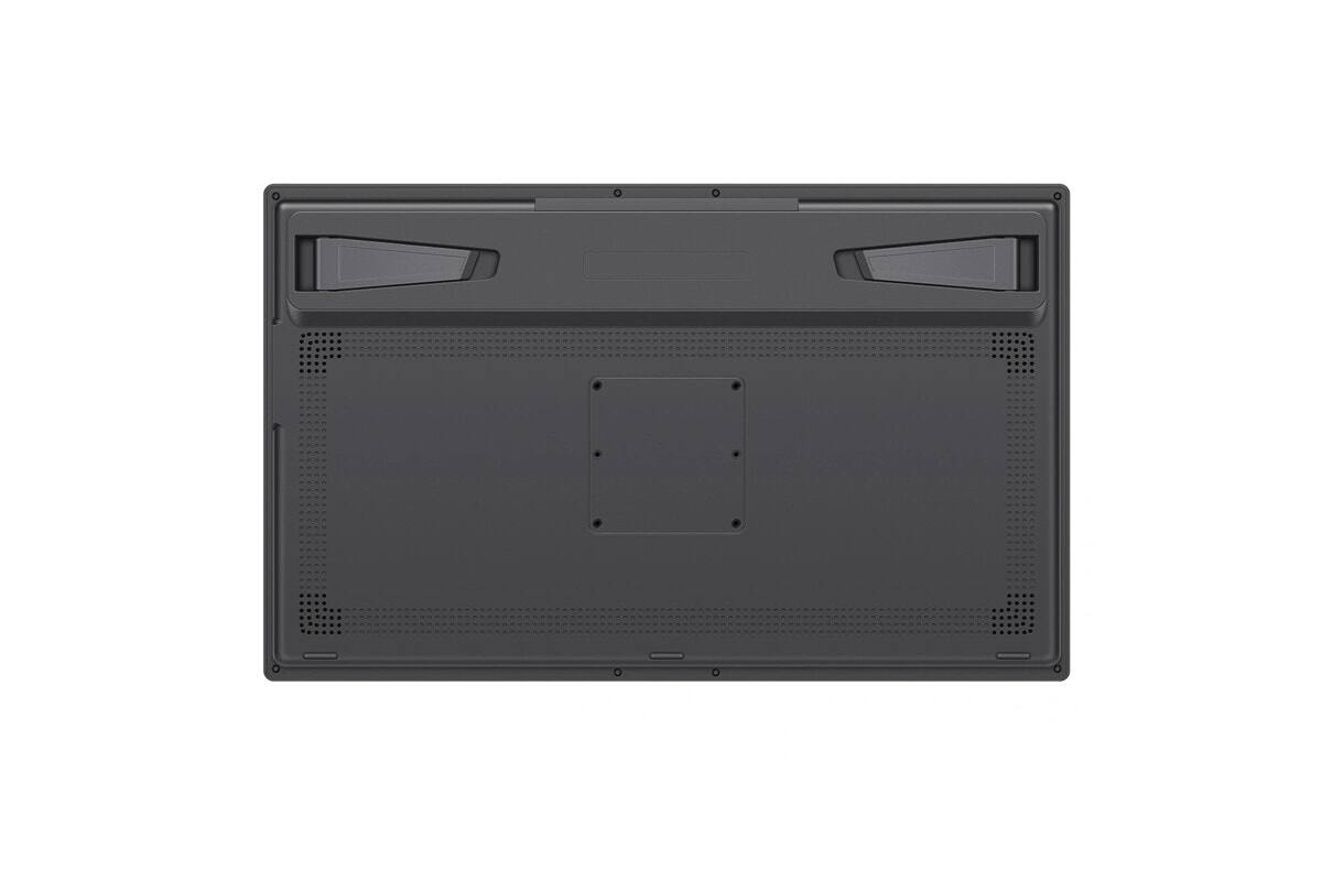 Left. Huion - Kamvas Pro 24 (Gen 3) 4K UHD Multi-Touch Pen Display - Black.