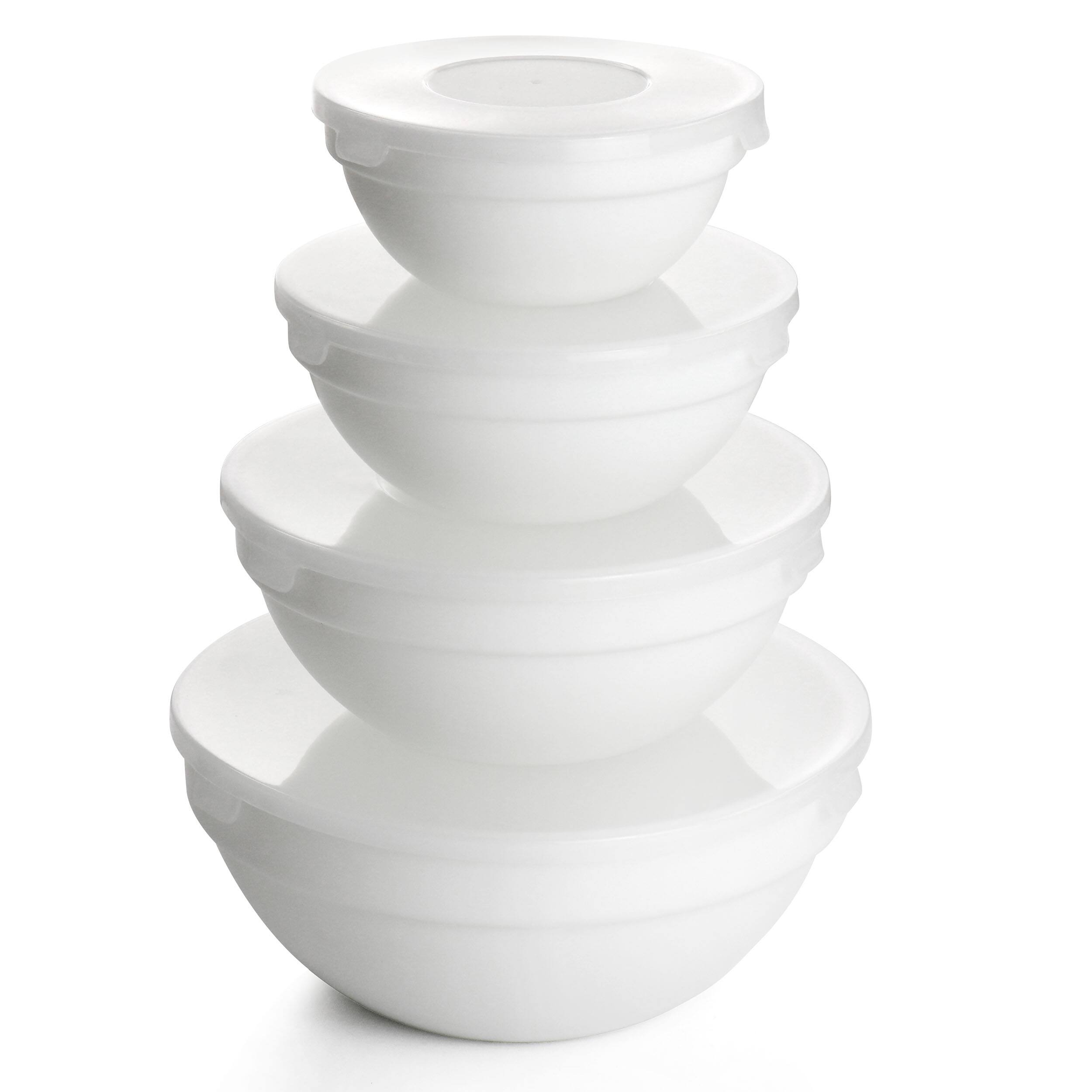 Alt View 2. Gibson - Gibson Ultra 36 Piece Tempered Opal Glass Combo Dinnerware Set in White - White.