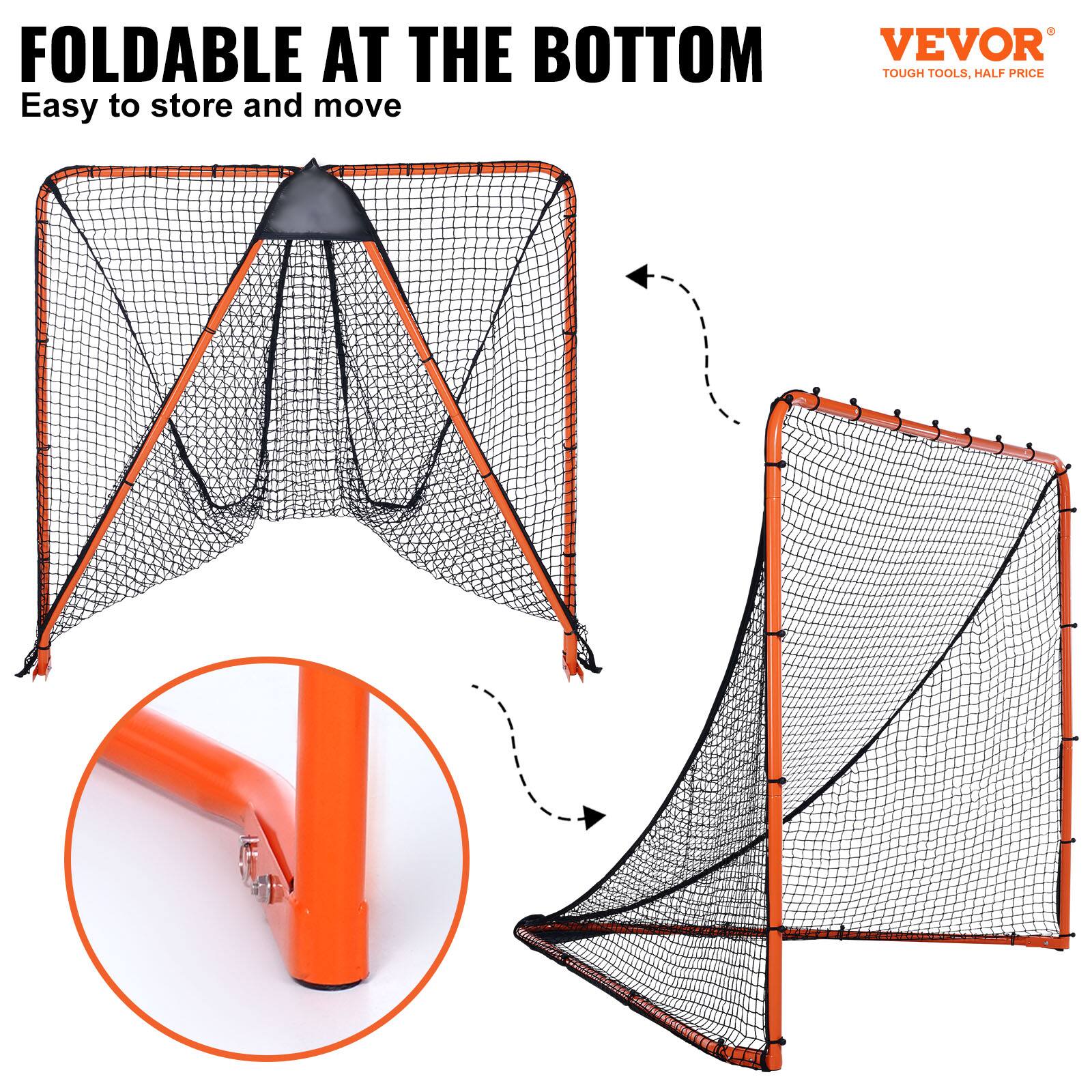 FOLDABLE AT THE BOTTOM Easy to store and move VEVOR TOUGH TOOLS. HALF PRICE