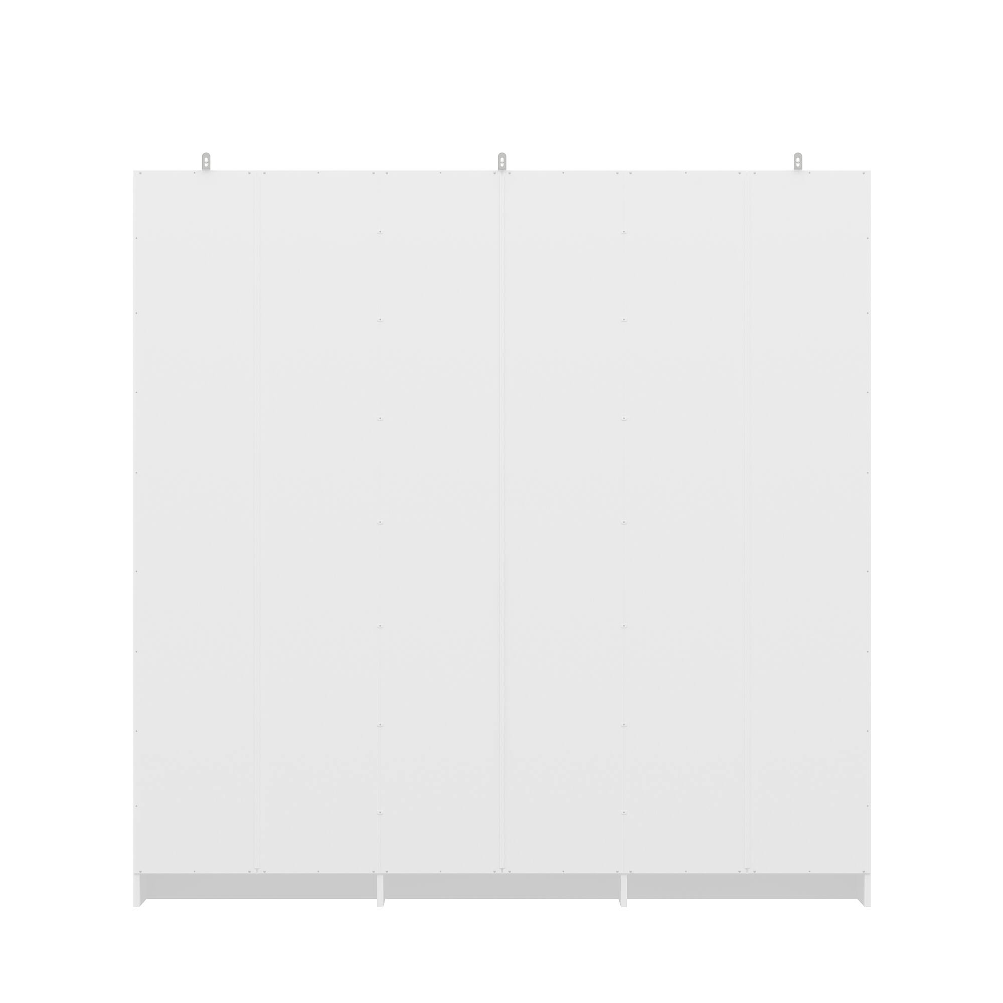 Back. FUFU&GAGA - FUFU&GAGA Multi - Functional Storage & Display Cabinet: Quiet Slides, Versatile Organizing - White.