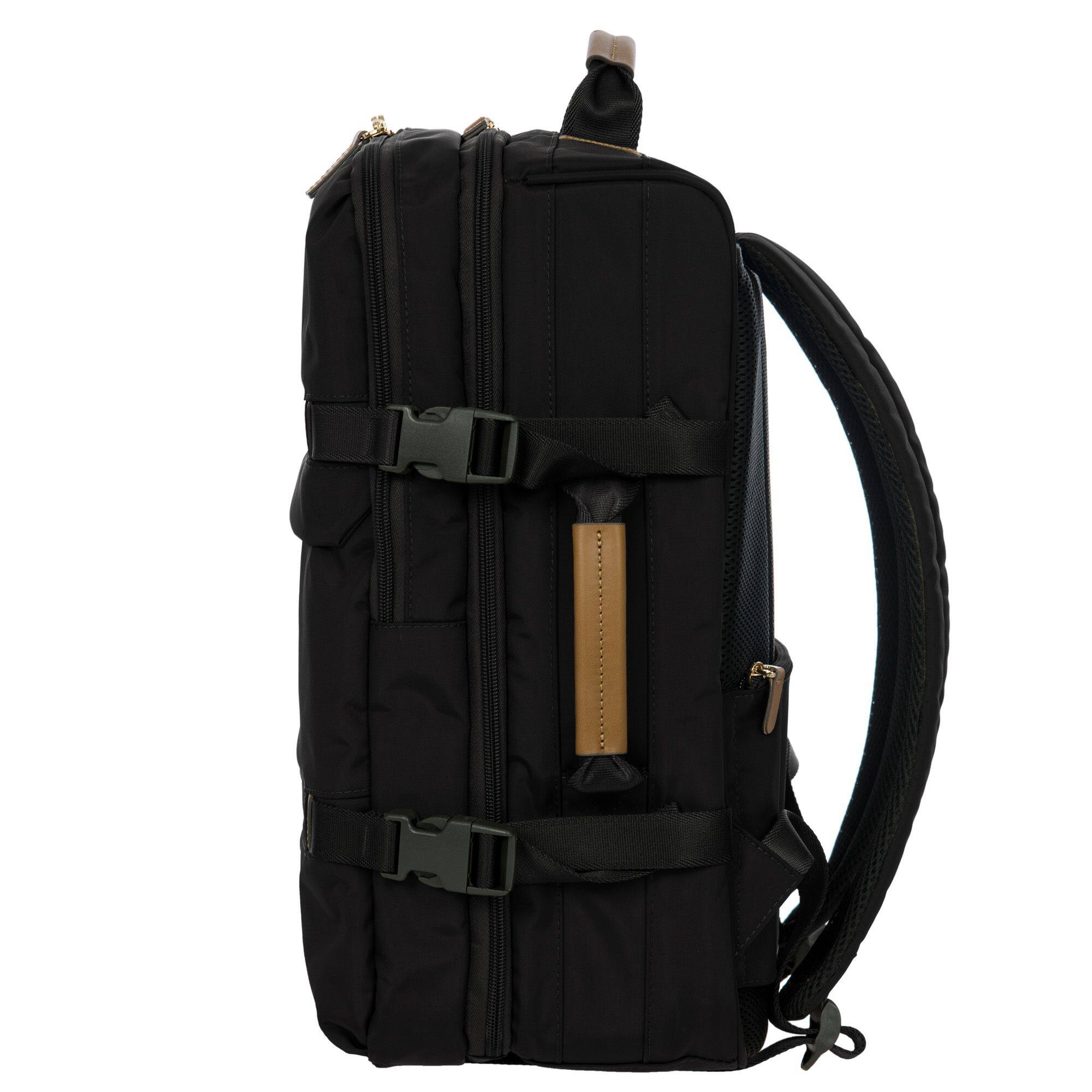 Back. Bric's - X-Travel Montagna Backpack - Black.