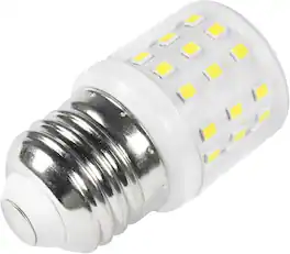 HQRP - E26/E27 Refrigerator LED Bulb 4W 450lm Cool White 4250-4750K 100-130V Replaces 5304511738 KEI D34L