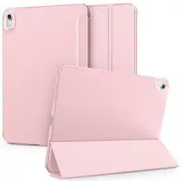 DTTO - Case for iPad (A16) 11th Gen11- Inch 2025, for iPad 10th Gen 2022 ,Matte Frosted Shockproof Back ,Auto Sleep/Wake - Rose Gold