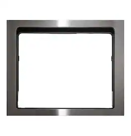 GE Profile - Optional Built-In Trim Kit for Compact Dishwasher PZF560HGWBB - Stainless Steel