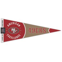 WinCraft - San Francisco 49ers 12" x 30" America 250 Premium Pennant - Multicolor