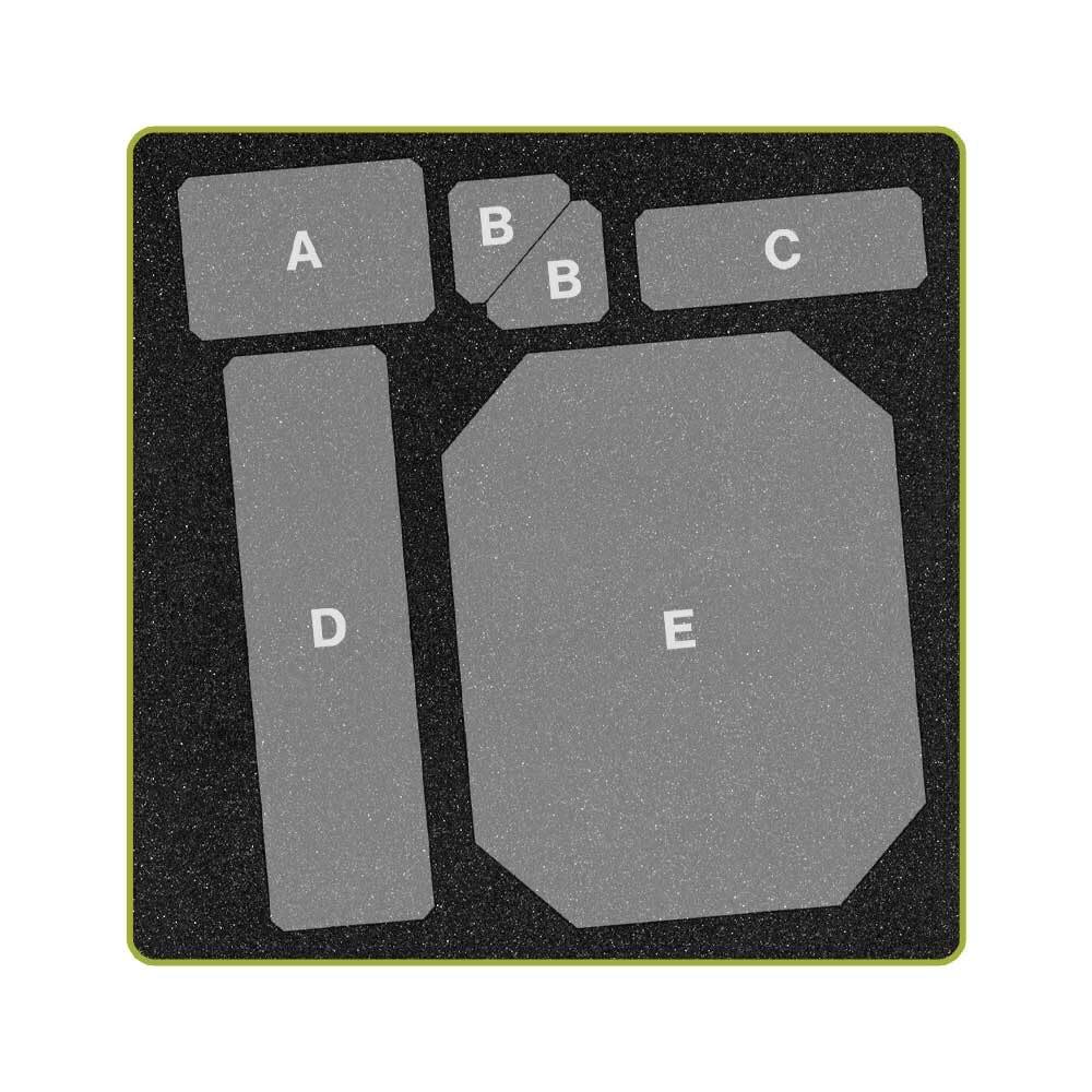 Alt View 4. AccuQuilt - GO! Fabric Cutting Dies, Dancing Umbrella by Edyta Sitar - Green.