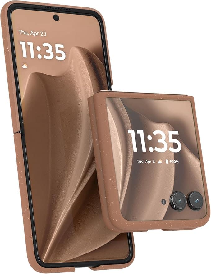 Motorola - Razr Plus 2025 Protective Case - Mocha Mousse