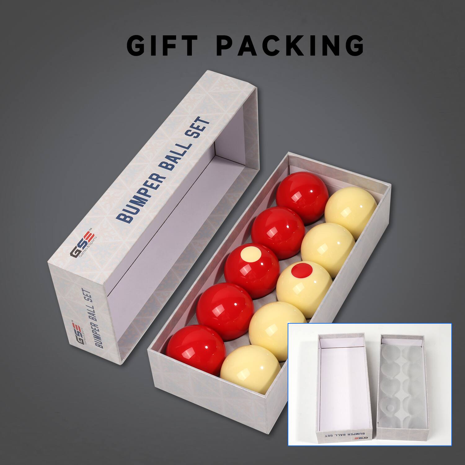 GIFT PACKING SET BALL BUMPER GSE Manis SET BALL GSE BUMPER