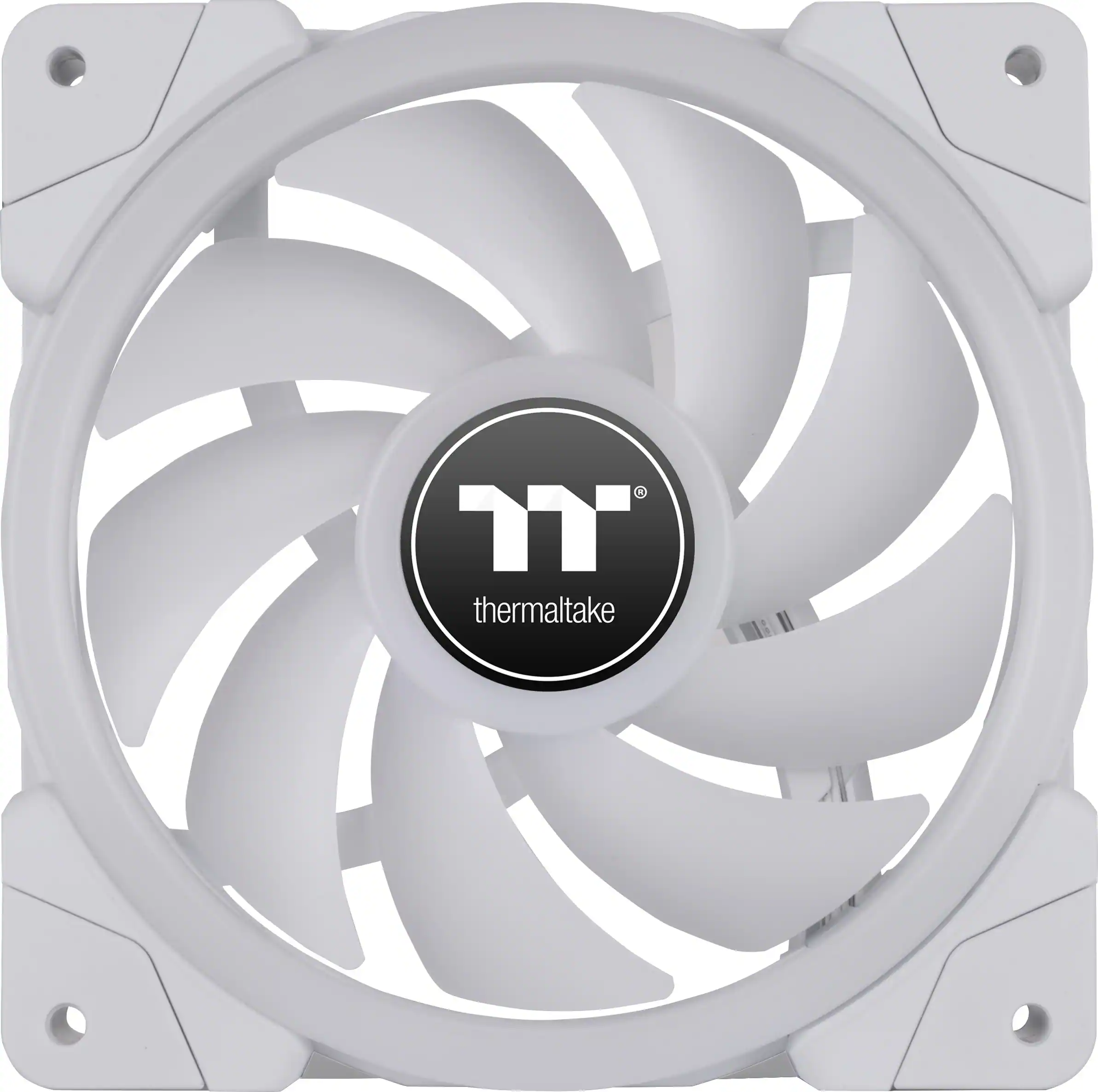 Alt View 11. Thermaltake - SWAFAN EX14 RGB PC Cooling Fan TT Premium Edition (3-Pack) - White.