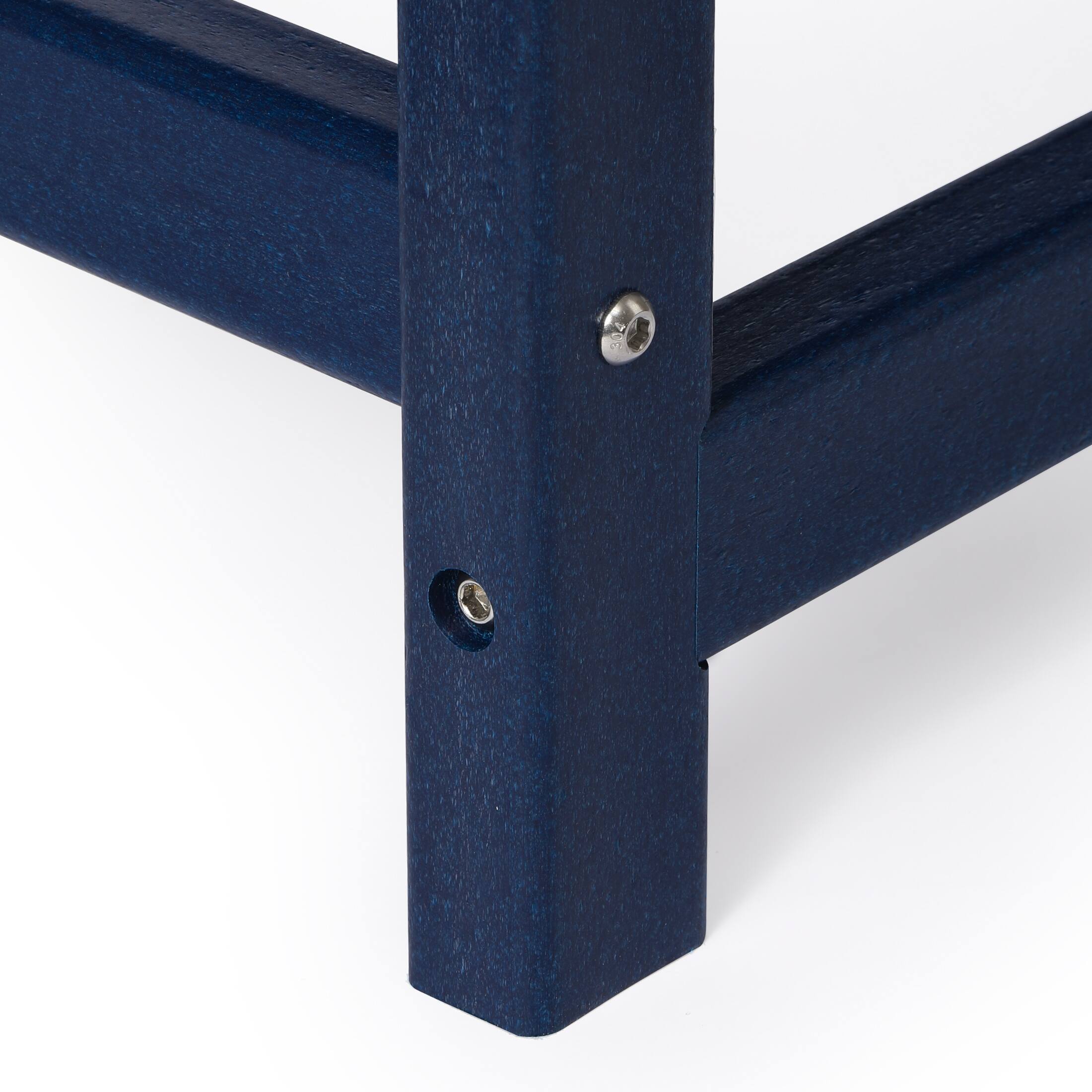 Alt View 6. WestinTrends - WestinTrends Malibu 35" length outdoor Coffee table for Adirondack chair - Navy Blue.