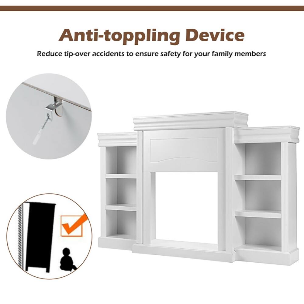 Anti-toppling Device  
Reduce tip-over accidents to ensure safety for your family members
