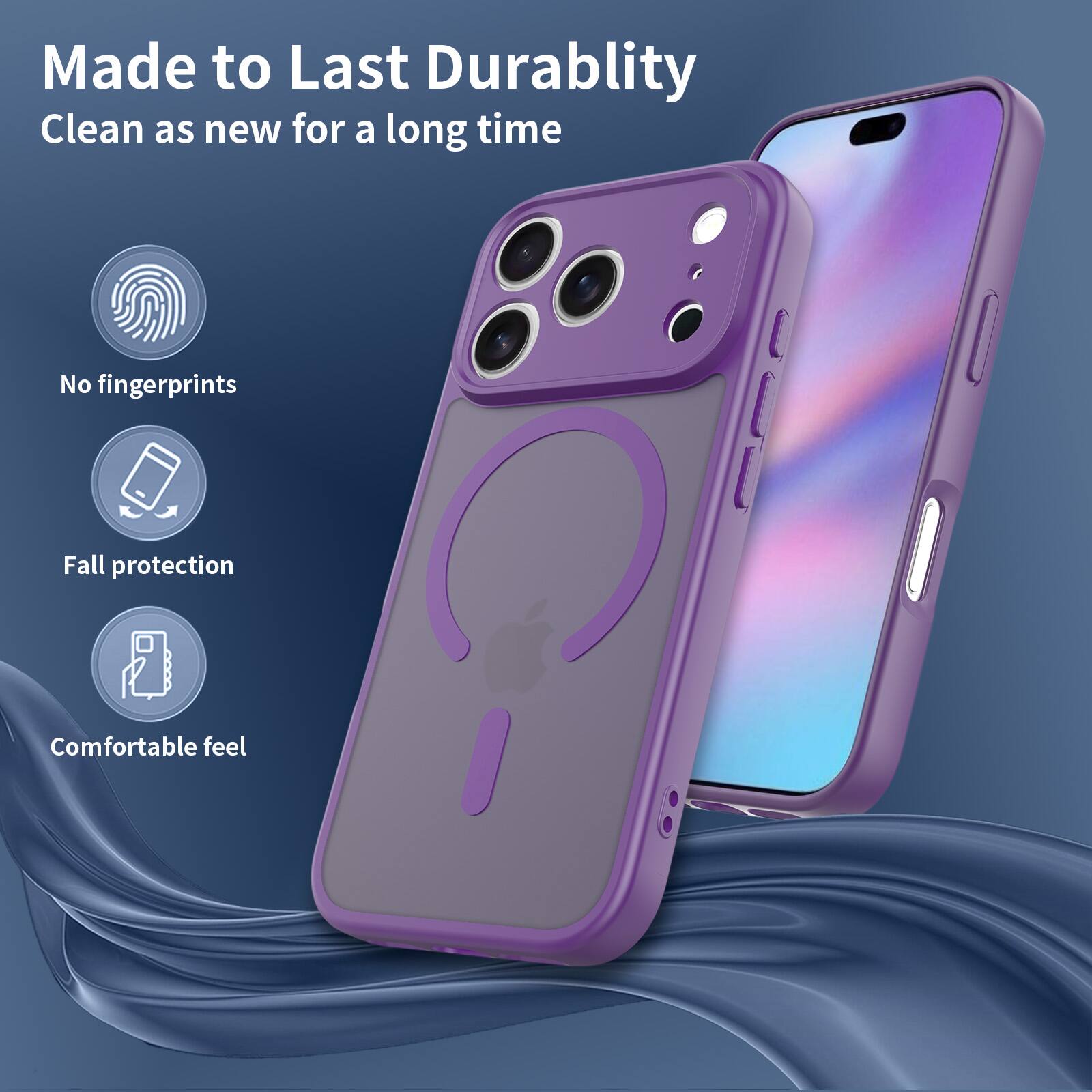Made to Last Durability  
Clean as new for a long time  
No fingerprints  
Fall protection  
Comfortable feel