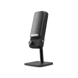 NZXT - Capsule Elite Premium Wired Cardioid Condenser Microphone with Multi-Position Design - Black