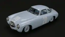 Mercedes 300 SL #20 Blue Grand Prix of Bern 1952 Limited to 1500 pieces Worldwide 1/18 Diecast Model Car by CMC