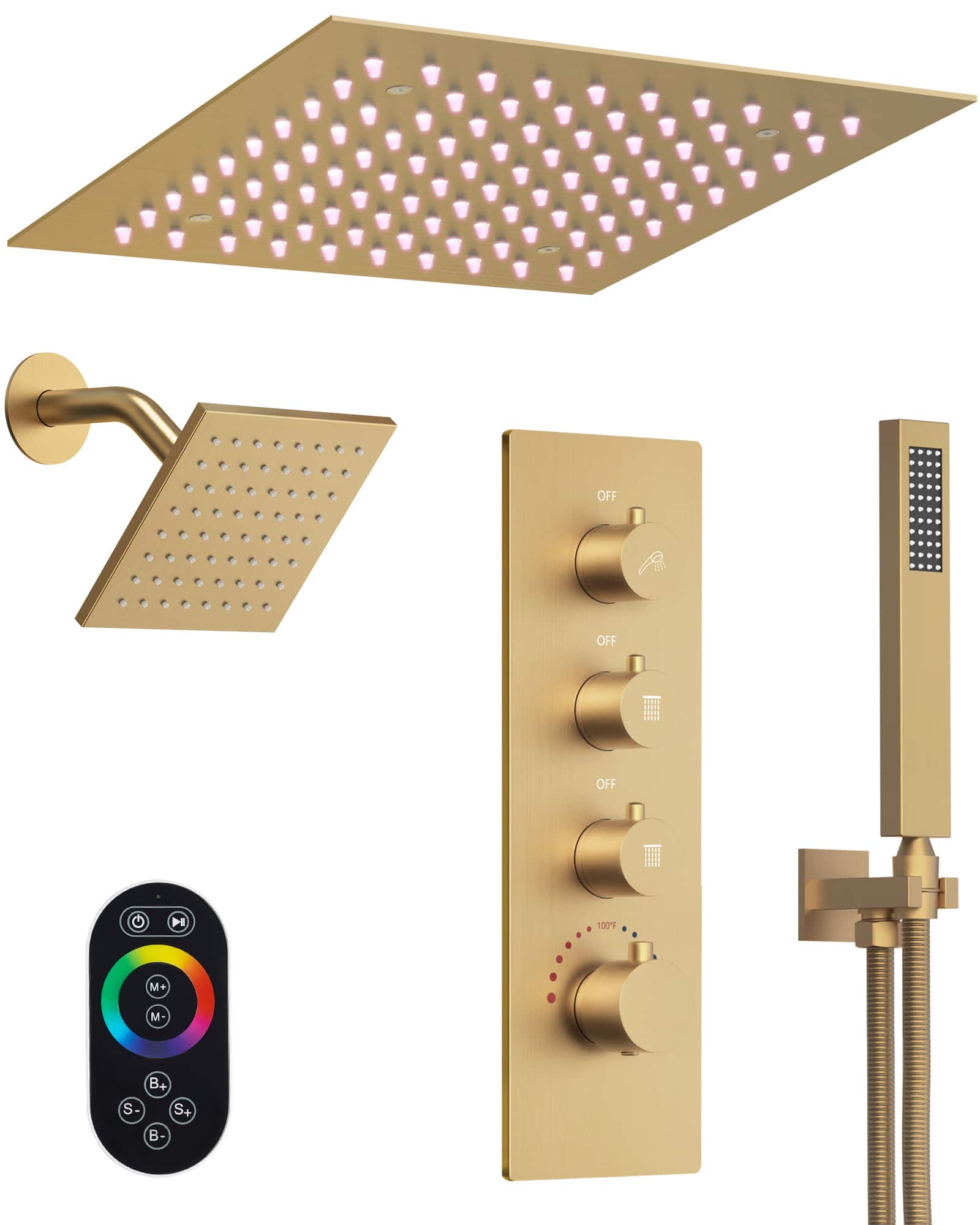 OFF OFF OFF  
100%  
M+ M-  
S+ S-  
B+ B-