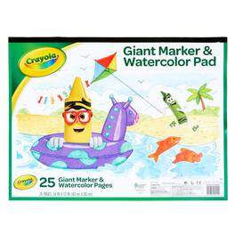 Crayola - Giant Marker & Watercolor Pad